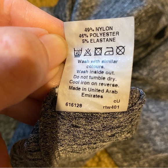 RIVER ISLAND Women Gray Cut Out Waist Midi Dress Size UK 6-Fit Like XS/S - Picture 7 of 8